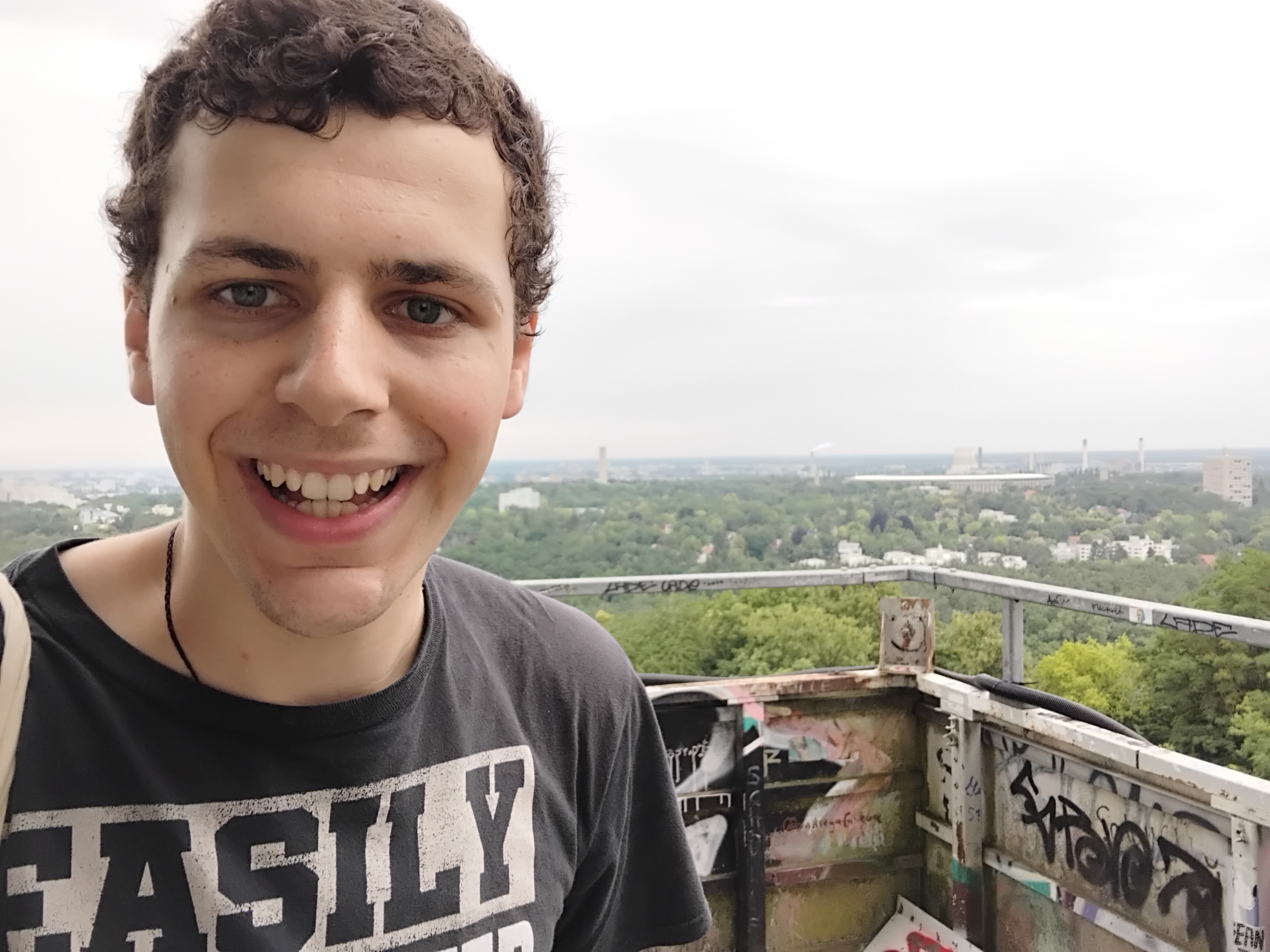 A photo of me in Berlin